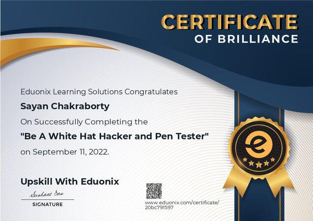 Be A White Hat Hacker and Pen Tester
